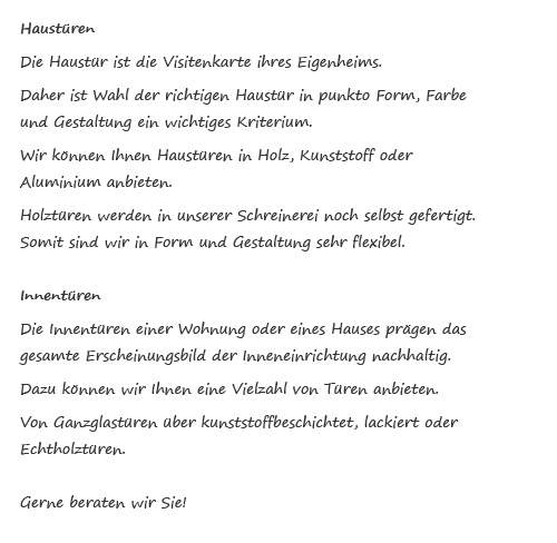 Türen